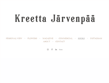 Tablet Screenshot of kreettajarvenpaa.com